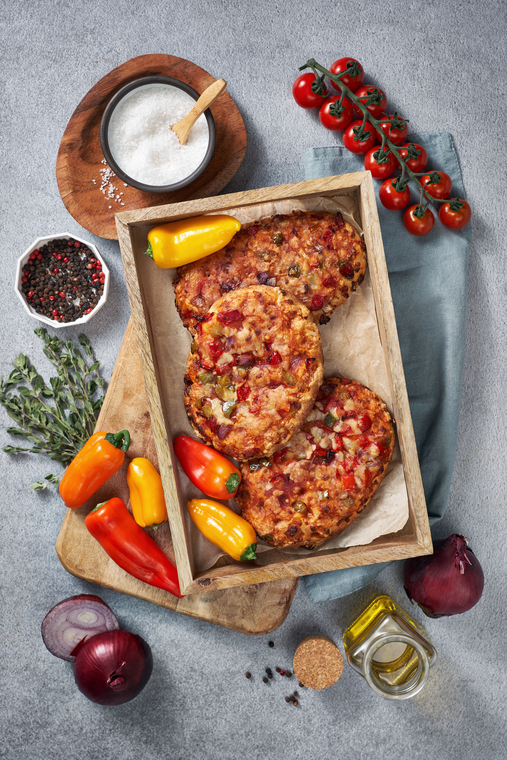 Image photo 230482 Boboli Pizza Snack Veggie Trio 50x130g